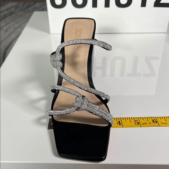 Schutz Lauryn Schutz Lauryn Crystal
Strappy Wedge Sandal - Picture 12 of 14